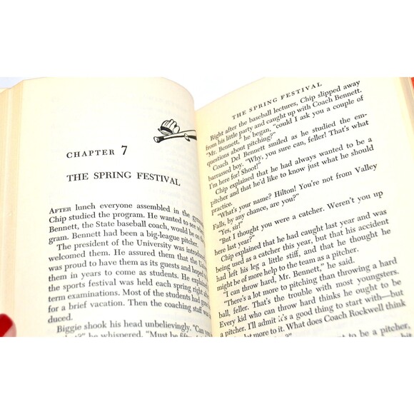 Vintage Book Baseball Strike Three 1949 Collectible - Picture 6 of 6